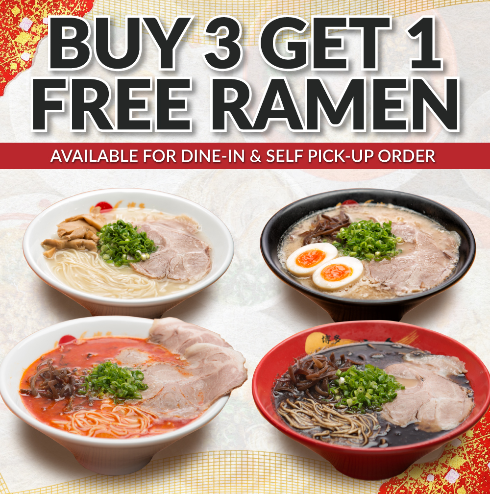 We always commit to provide YUMMY Ramen with Hakata Style. — Ikkousha